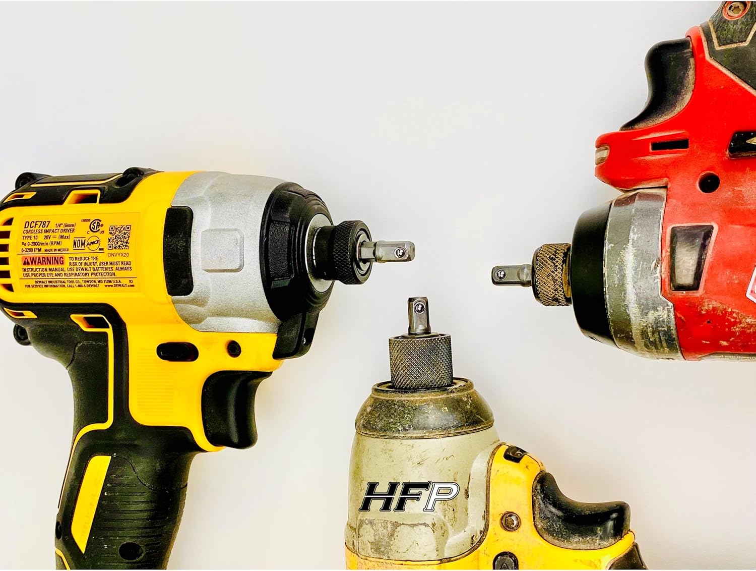 Stubby 1/4インチ インパクトソケットアダプタービット 長さ1.3インチ Stubby 1/4インチ インパクトソケットアダプタービット 長さ1.3インチ